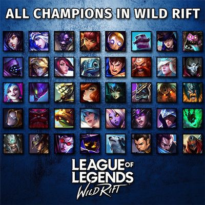 Quantité de Skins League of Legends: Wild Rift